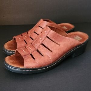 Josef Seibel Brown Slip-On Mules Size 40 (US 7.5)